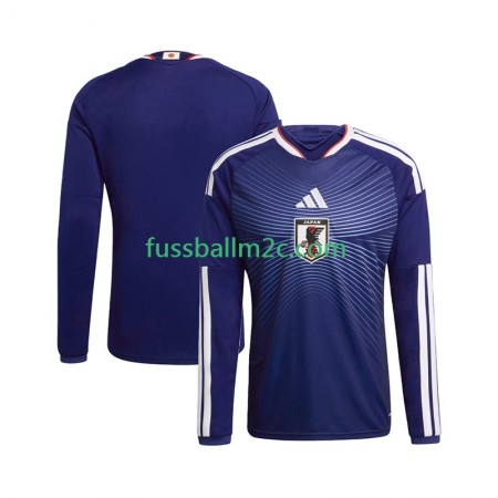 Fußballtrikots Japan World Cup Heim Trikotsatz 2026 Langarm